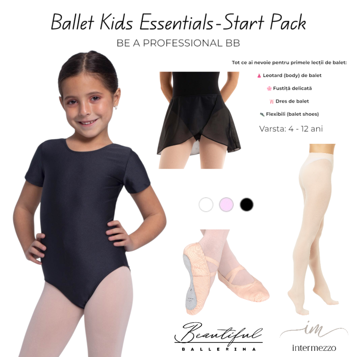 Ballet Kids Essentials – Start Pack for Kids – Intermezzo (BODYLY MC), Black [1]