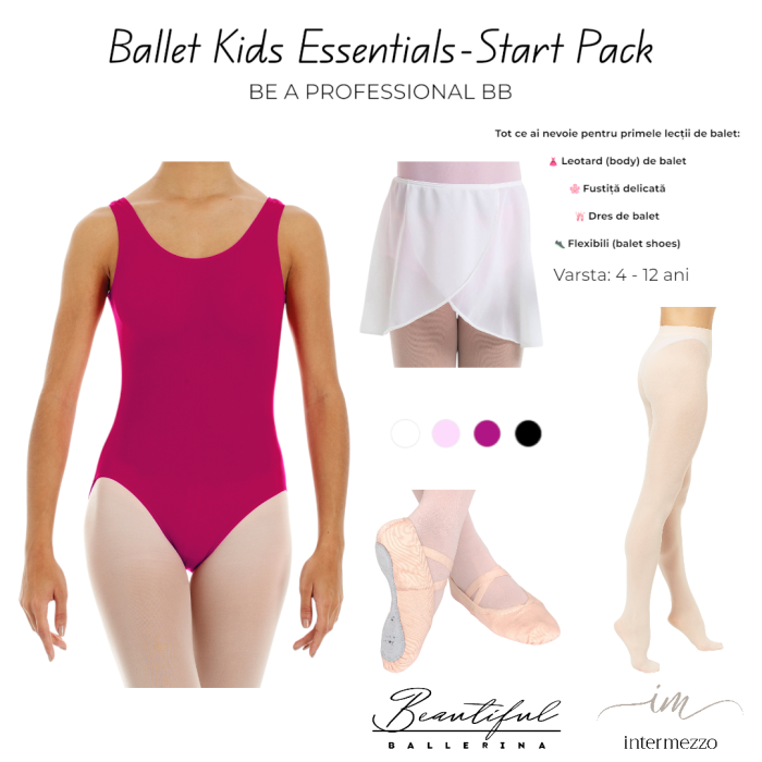 Ballet Kids Essentials – Start Pack for Kids – Intermezzo (Lover Cam), Fuchsia [1]