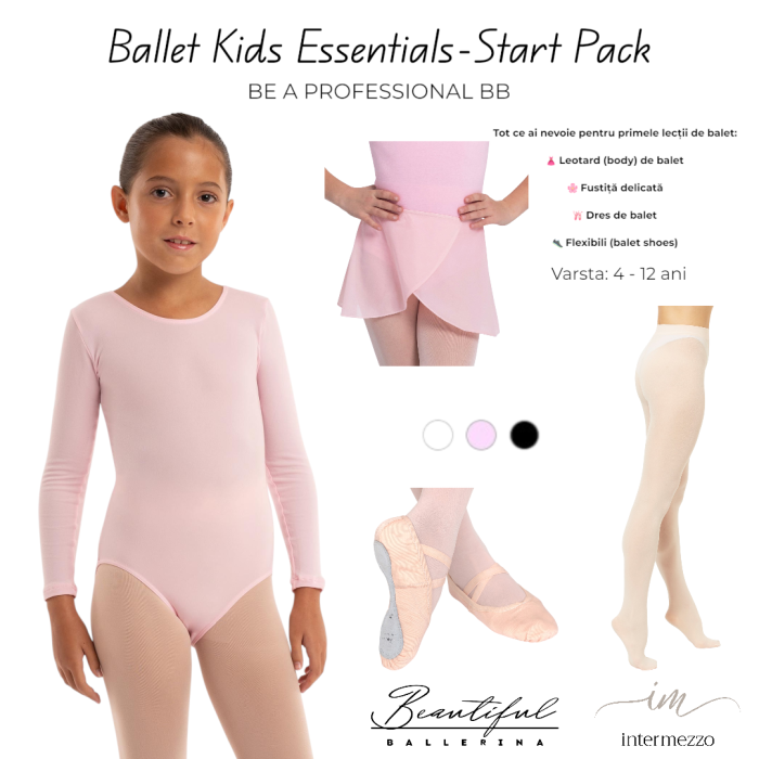 Ballet Kids Essentials – Start Pack for Kids – Intermezzo (Lover ML), Pink [1]
