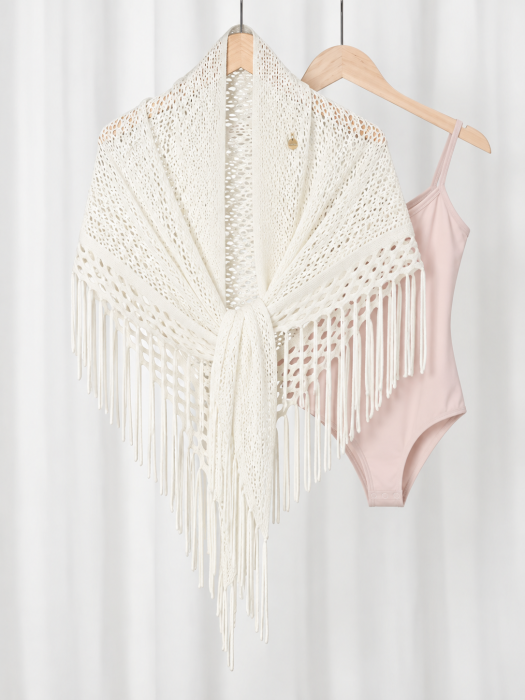 Ballet Warm-Up Shawl – Șal cu franjuri de încălzire pentru Balet [2]