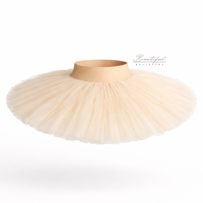 BB Signature Tutu - Butter - Tutu profesional de repetiții - Bej Crem [2]