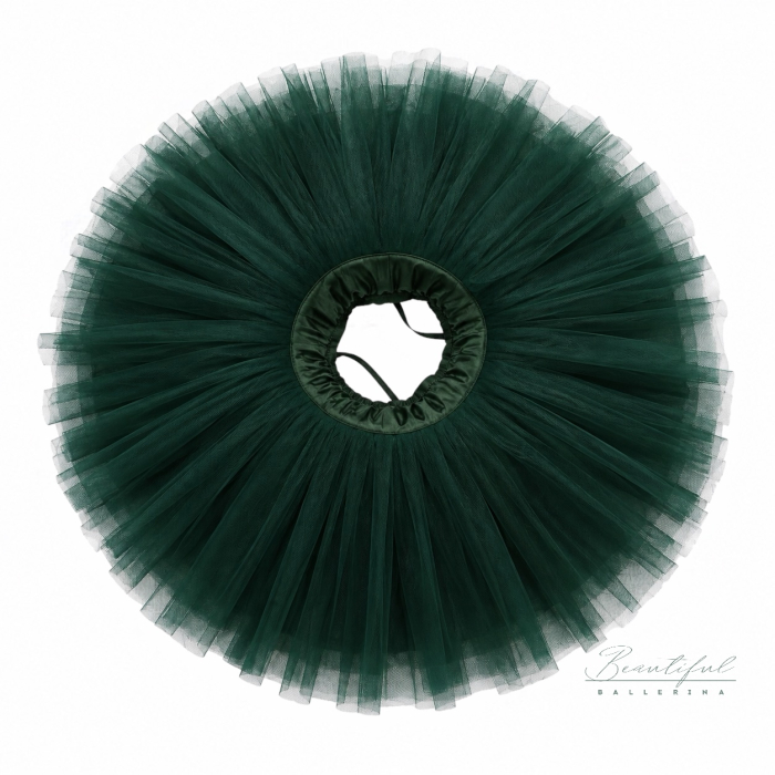 BB Signature Tutu - Dark Green - Tutu profesional de repetiții - Verde Închis [2]