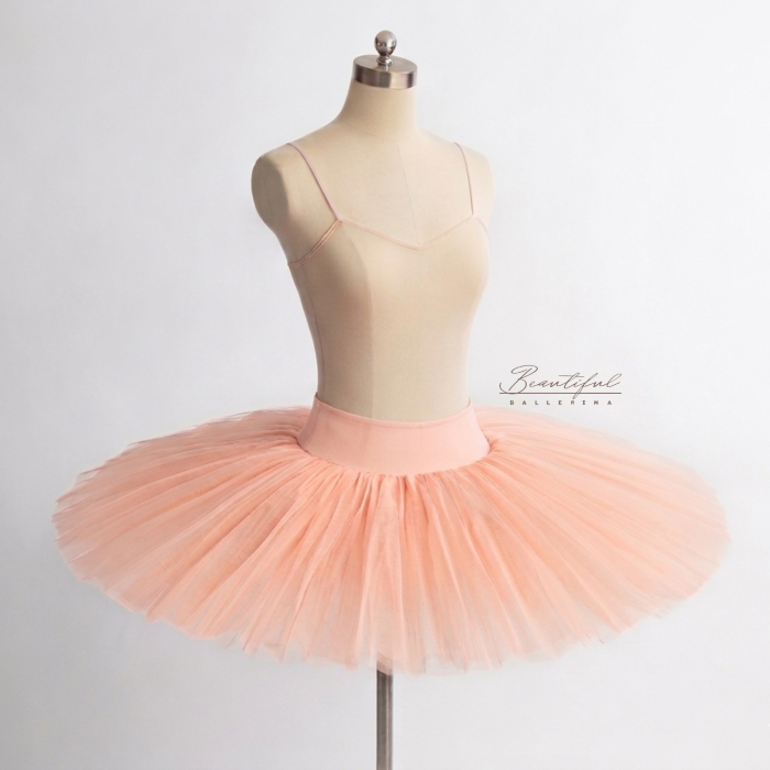 BB Signature Tutu - Peach - Tutu profesional de repetiții - Corai [2]