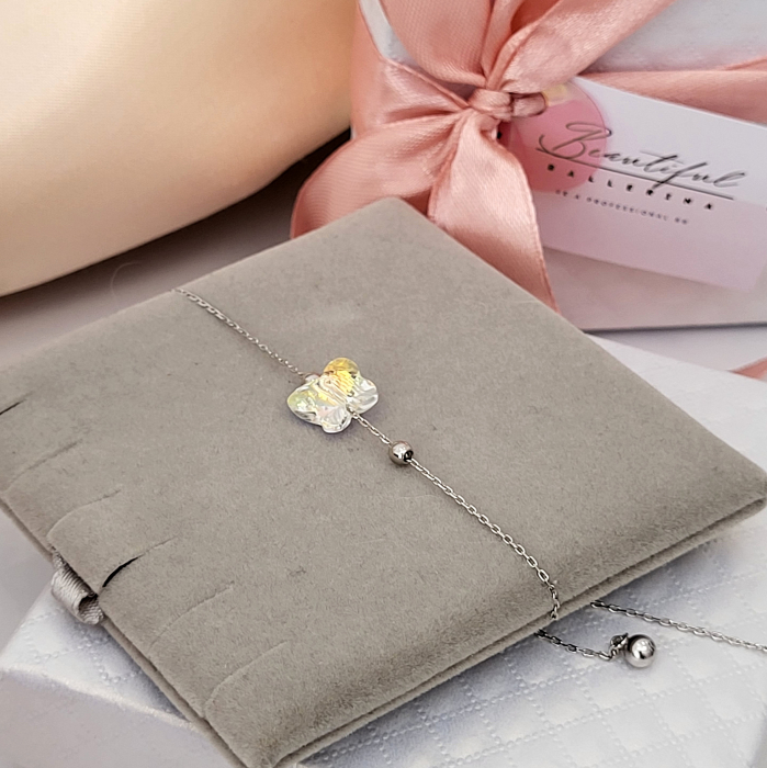Bratara - Siam Buterfly Swarovski [7]