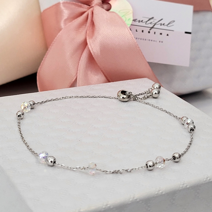 Bratara - Siam Minimal Swarovski [7]