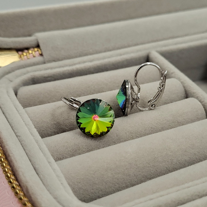Cercei - BB Swarovski - dark multicolor [3]