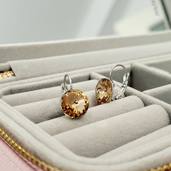 Cercei - BB Swarovski - gold [4]