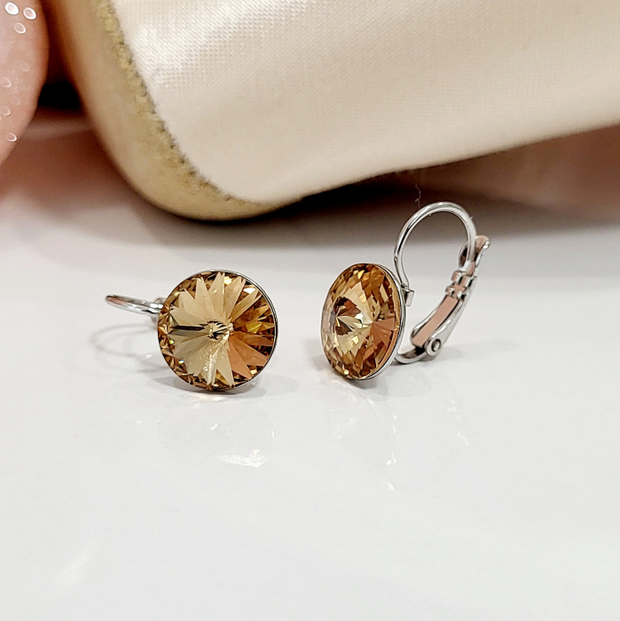 Cercei - BB Swarovski - gold [3]