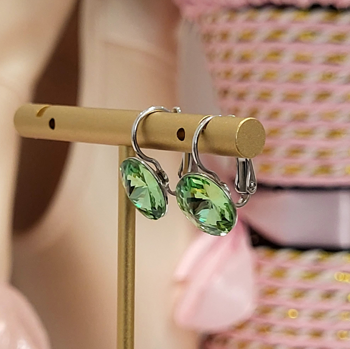 Cercei - BB Swarovski - green [3]
