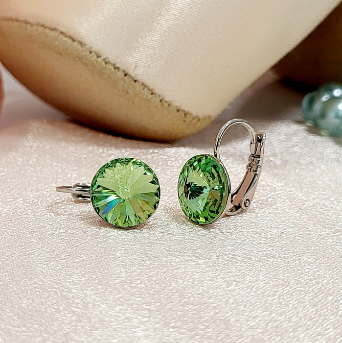 Cercei - BB Swarovski - green [2]