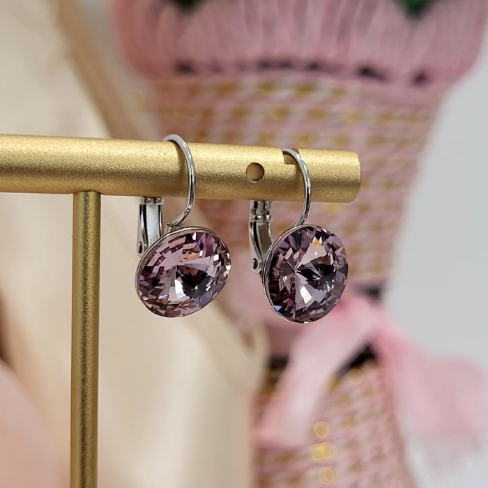Cercei - BB Swarovski - lila [6]