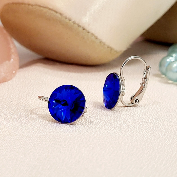 Cercei - BB Swarovski - royal blue [4]