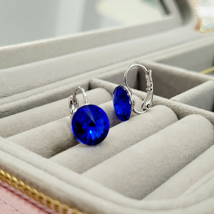 Cercei - BB Swarovski - royal blue [3]