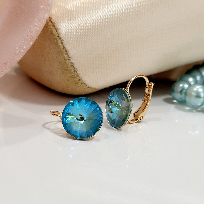 Cercei - BB Swarovski - turquoise [5]