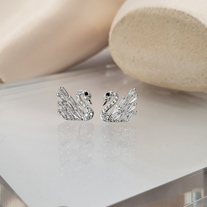 Cercei - Beautiful Swan - silver [5]