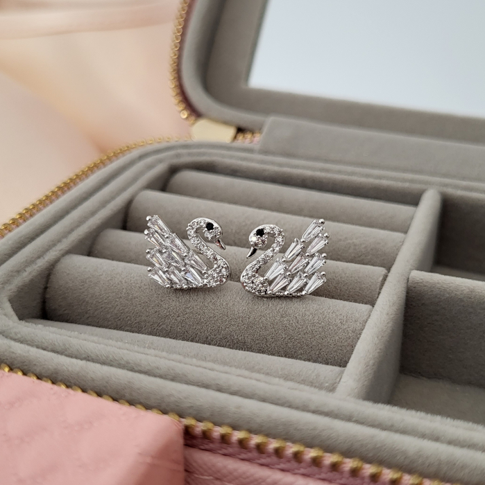 Cercei - Beautiful Swan - silver [3]
