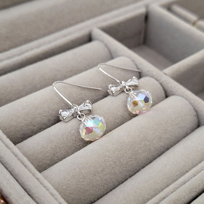 Cercei - Coquette - Swarovski - silver [5]