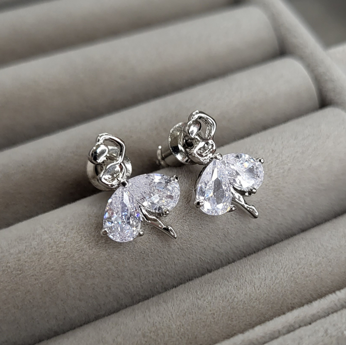 Cercei - Crystal Ballerina - silver [3]