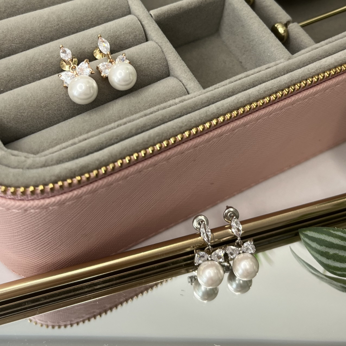 Cercei - Cute Pearl - rose gold [5]