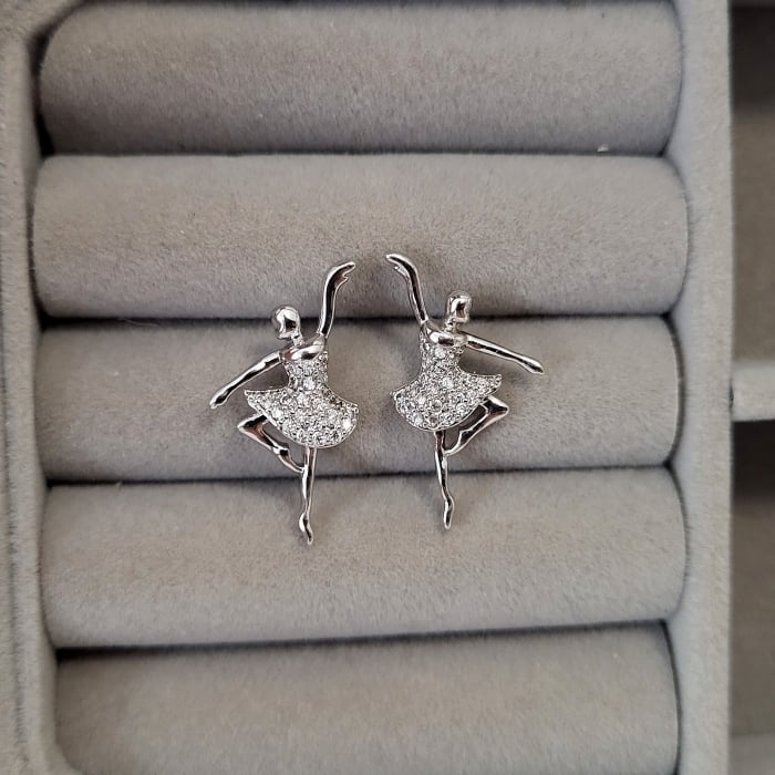 Cercei - Dancing Ballerina - Silver [2]