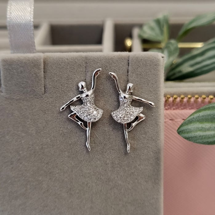 Cercei - Dancing Ballerina - Silver [3]