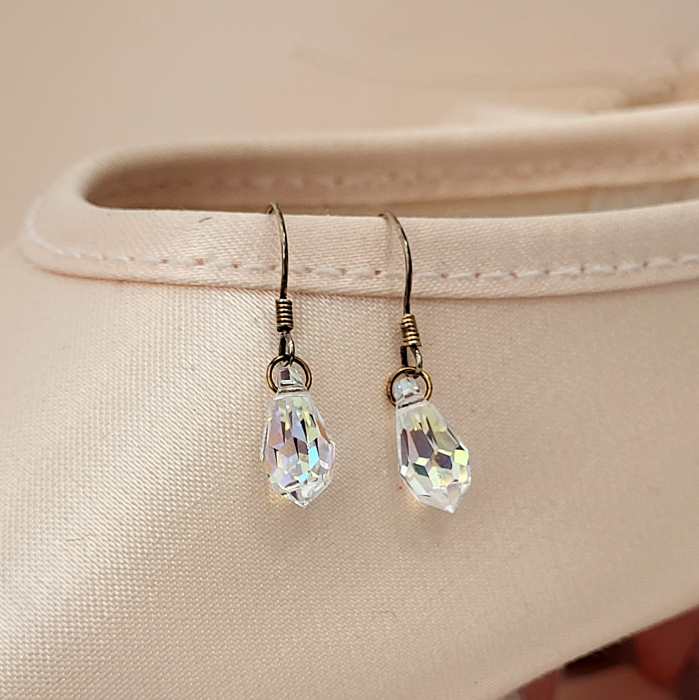 Cercei din Argint - Siam Tear Swarovski [6]
