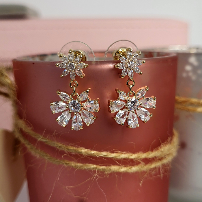 Cercei - Ella Flower - gold [2]