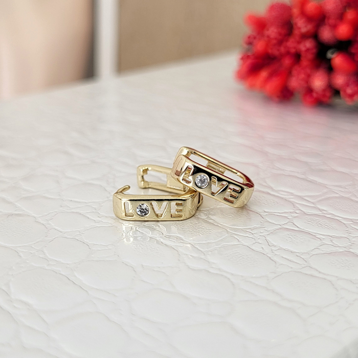 Cercei - Gold Love - Swarovski [4]