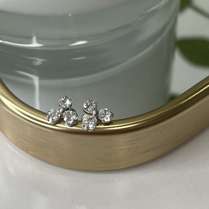 Cercei - Mia Earrings - silver [2]