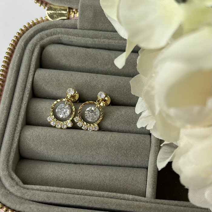 Cercei - Olivia Earrings - gold [4]