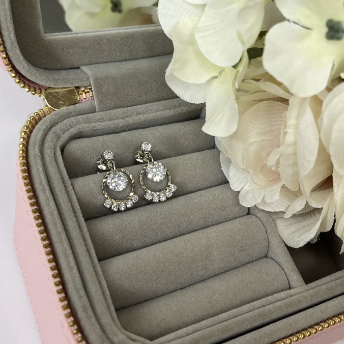 Cercei - Olivia Earrings - silver [3]