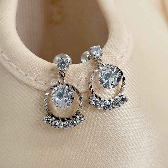 Cercei - Olivia Earrings - silver [2]