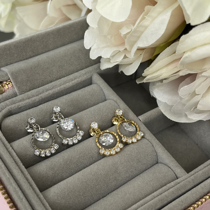 Cercei - Olivia Earrings - silver [4]