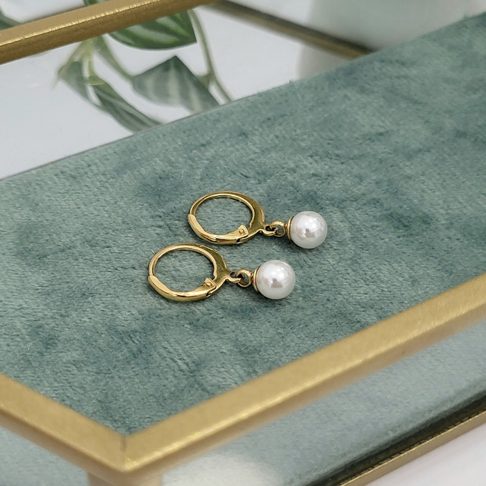 Cercei - Pearl Earrings - gold [3]