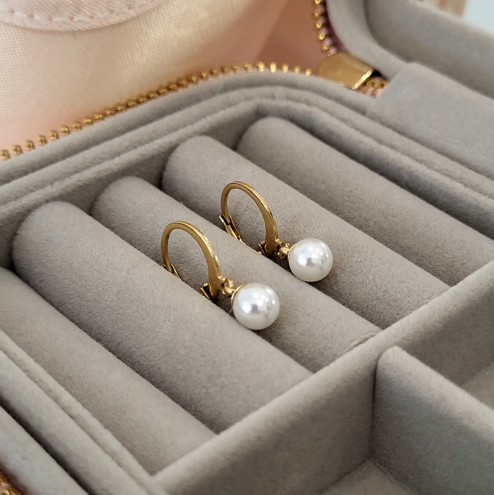 Cercei - Pearl Earrings - gold [4]