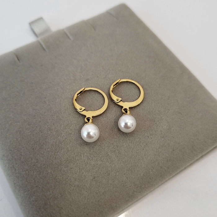 Cercei - Pearl Earrings - gold [2]