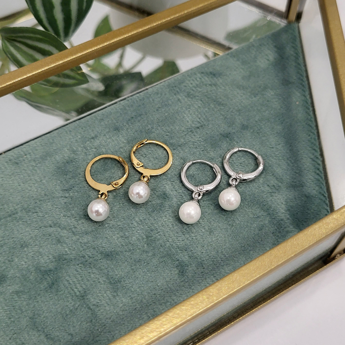 Cercei - Pearl Earrings - gold [5]