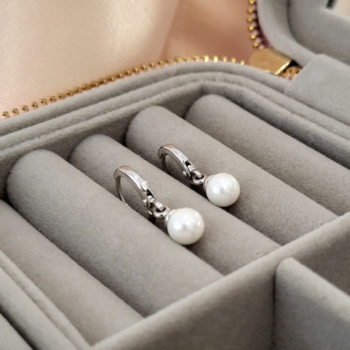 Cercei - Pearl Earrings - silver [2]