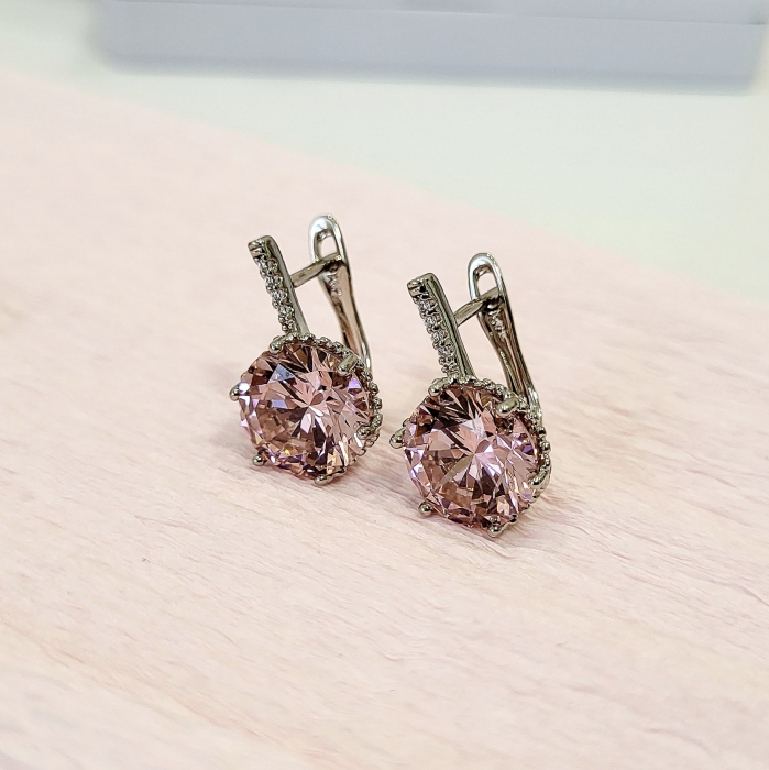 Cercei - Pink Crystal [4]