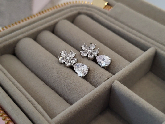 Cercei - Rosalia Earrings - silver [4]