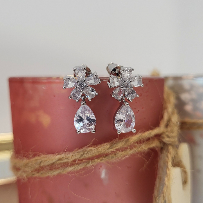 Cercei - Rosalia Earrings - silver [2]