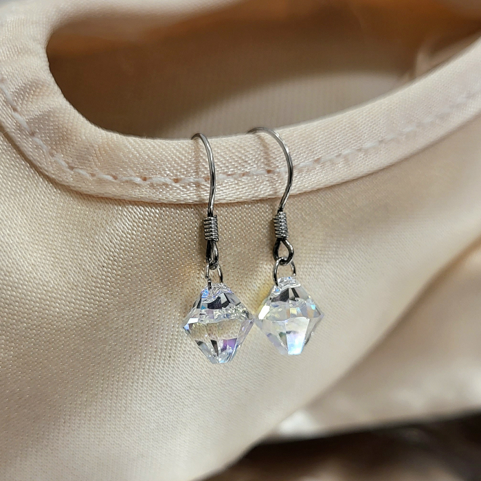 Cercei din Argint - Siam Diamond Swarovski [3]