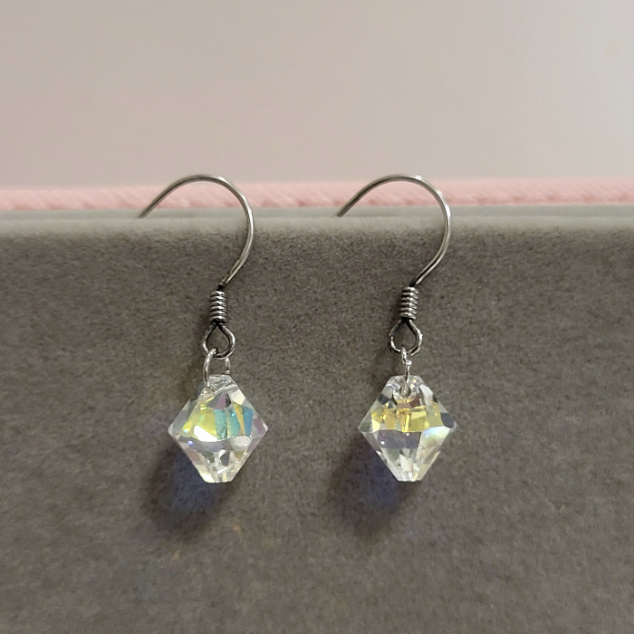 Cercei din Argint - Siam Diamond Swarovski [4]
