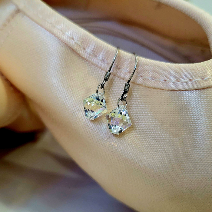 Cercei din Argint - Siam Diamond Swarovski [5]