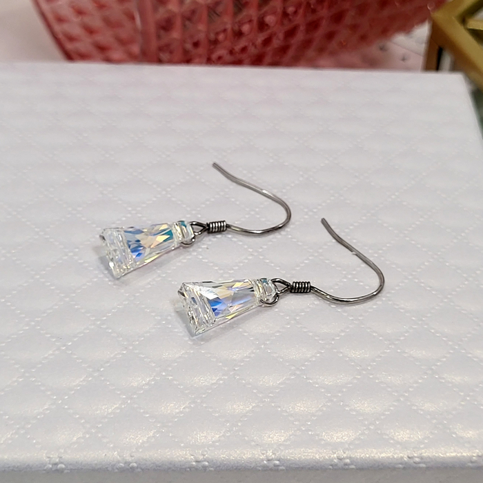 Cercei din Argint - Siam Long Swarovski [8]