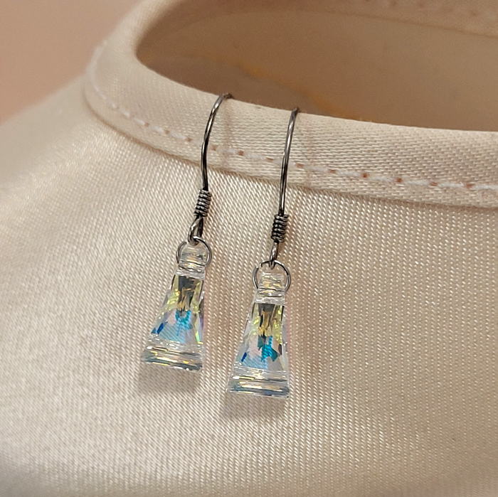 Cercei din Argint - Siam Long Swarovski [7]