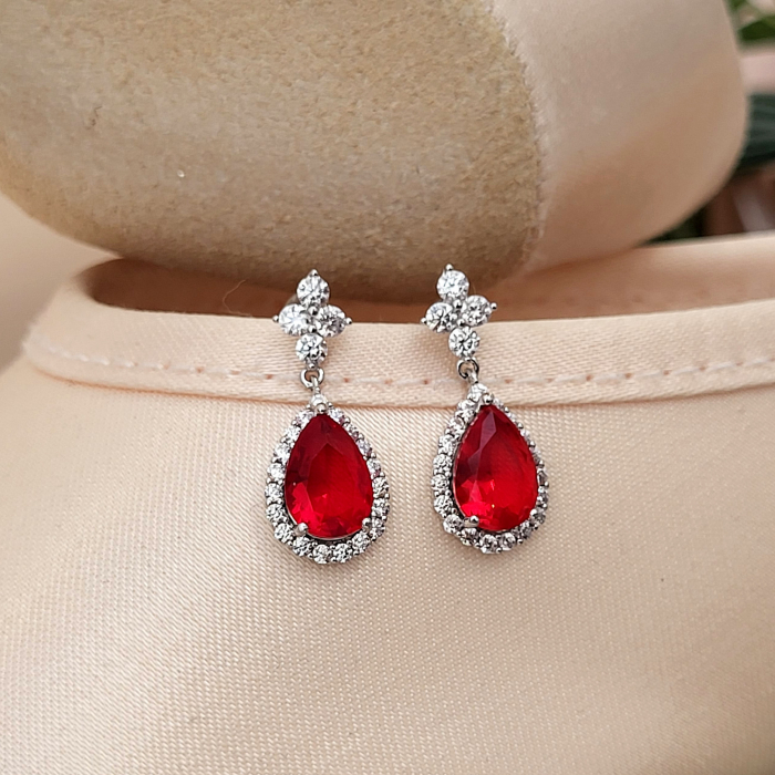 Cercei - Variation Earrings - Bright Red [6]
