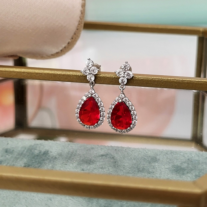 Cercei - Variation Earrings - Bright Red [4]