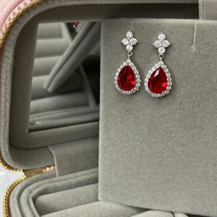 Cercei - Variation Earrings - Bright Red [3]