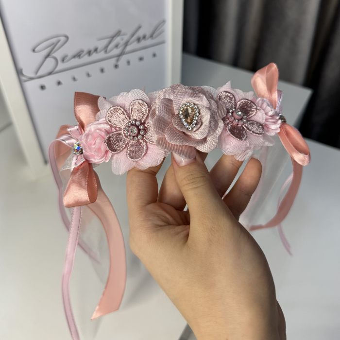 Flowers pro Headpiece - pink [3]
